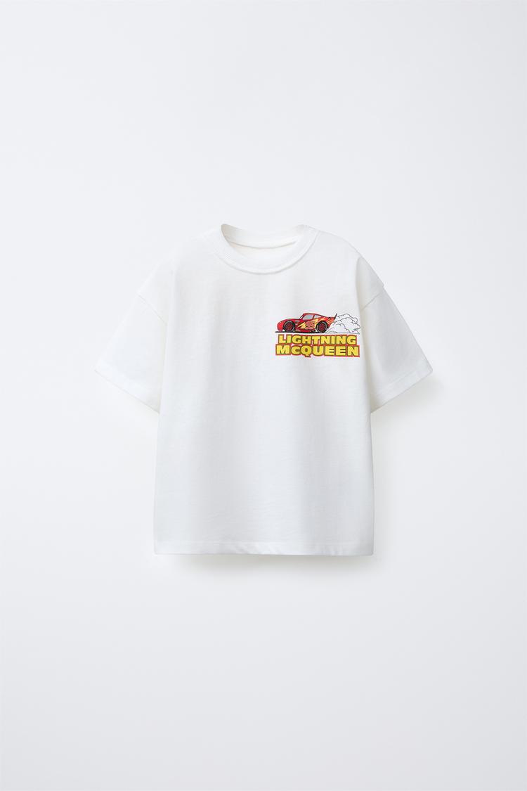 CARS LIGHTNING MCQUEEN © DISNEY T-SHIRT White ZARA India