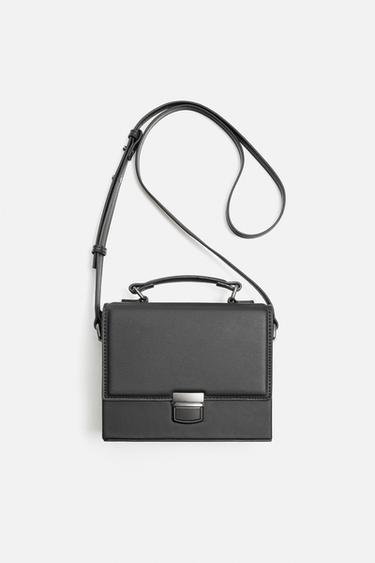 BOX CROSSBODY BAG - Black by Zara