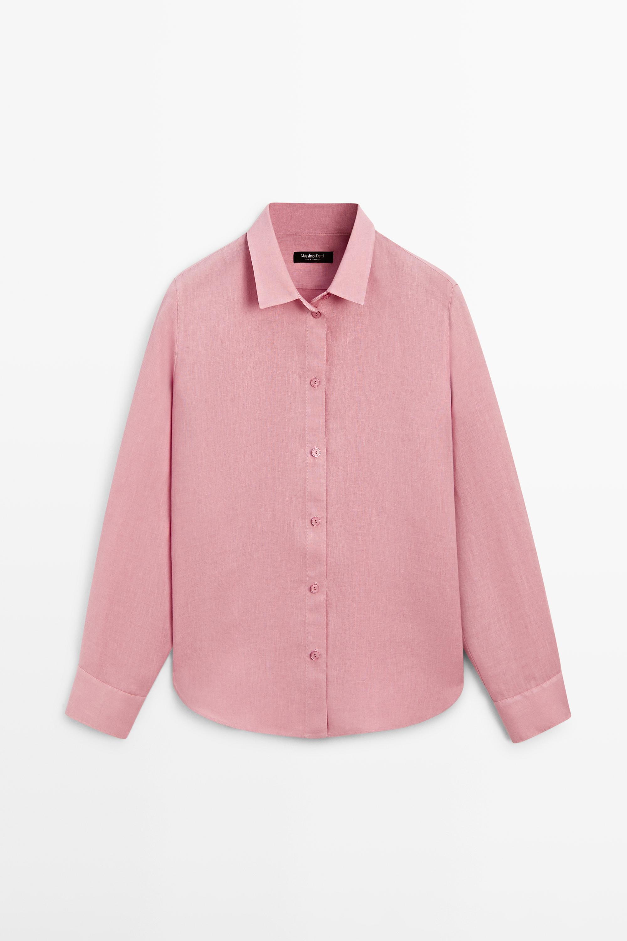 Chemise fluide 100 % lin