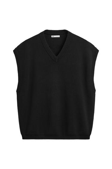 OVERSIZE KNIT VEST