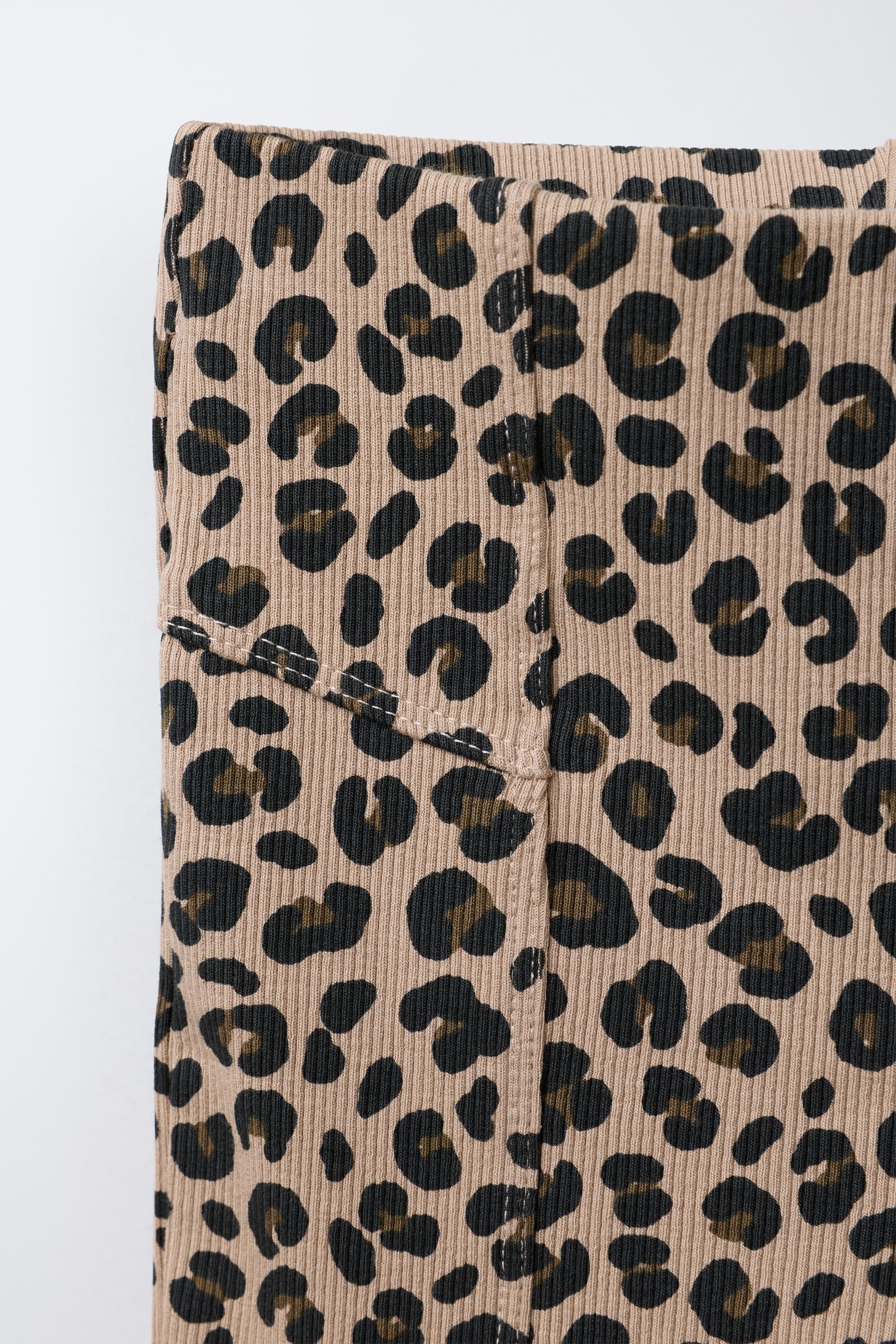Leggings Évasés Pour Fille En Coton Souple - Imprimé Léopard, Uni Ou Liseré | Confort Parfait