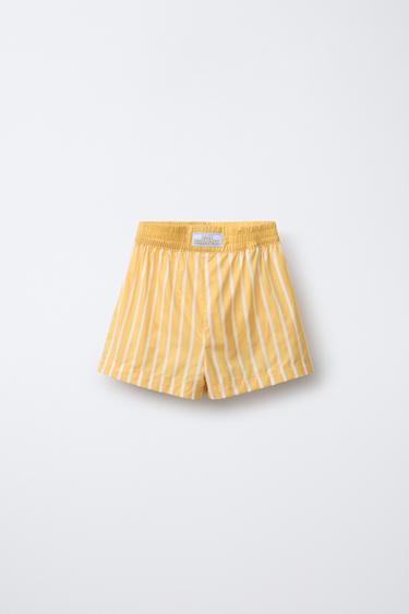 6-14 YEARS/ STRIPED LEMON PYJAMAS - Orange by Zara - Image 3