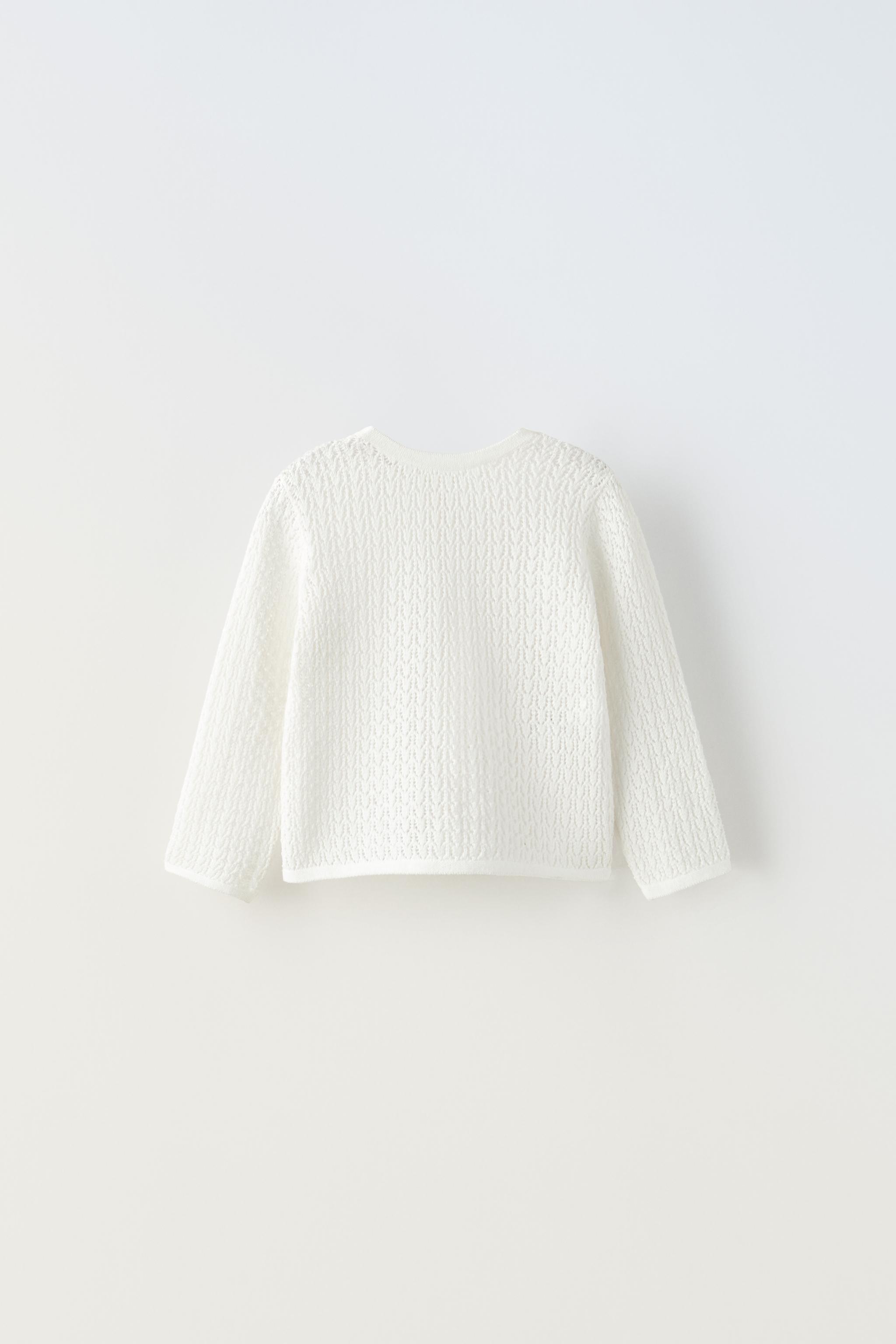 2-IN-1 TEXTURED SWEATER JACKET