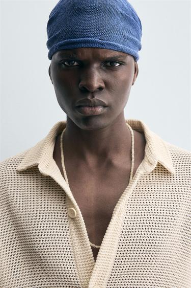 OPEN WEAVE SHIRT - Bone by Zara - Image 4