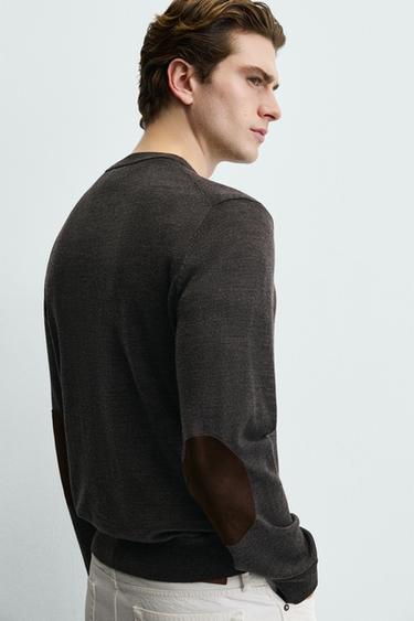 100% WOOL JUMPER - Mink marl by Zara - Image 5