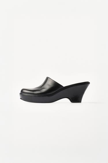 SABOTS EN CUIR WILLY CHAVARRIA X ZARA - Noir de Zara - Image 2