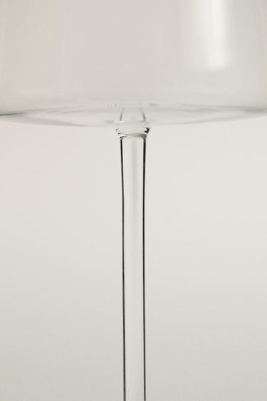 VERRE À VIN CRISTALLIN CONIQUE - Transparent de Zara - Image 2