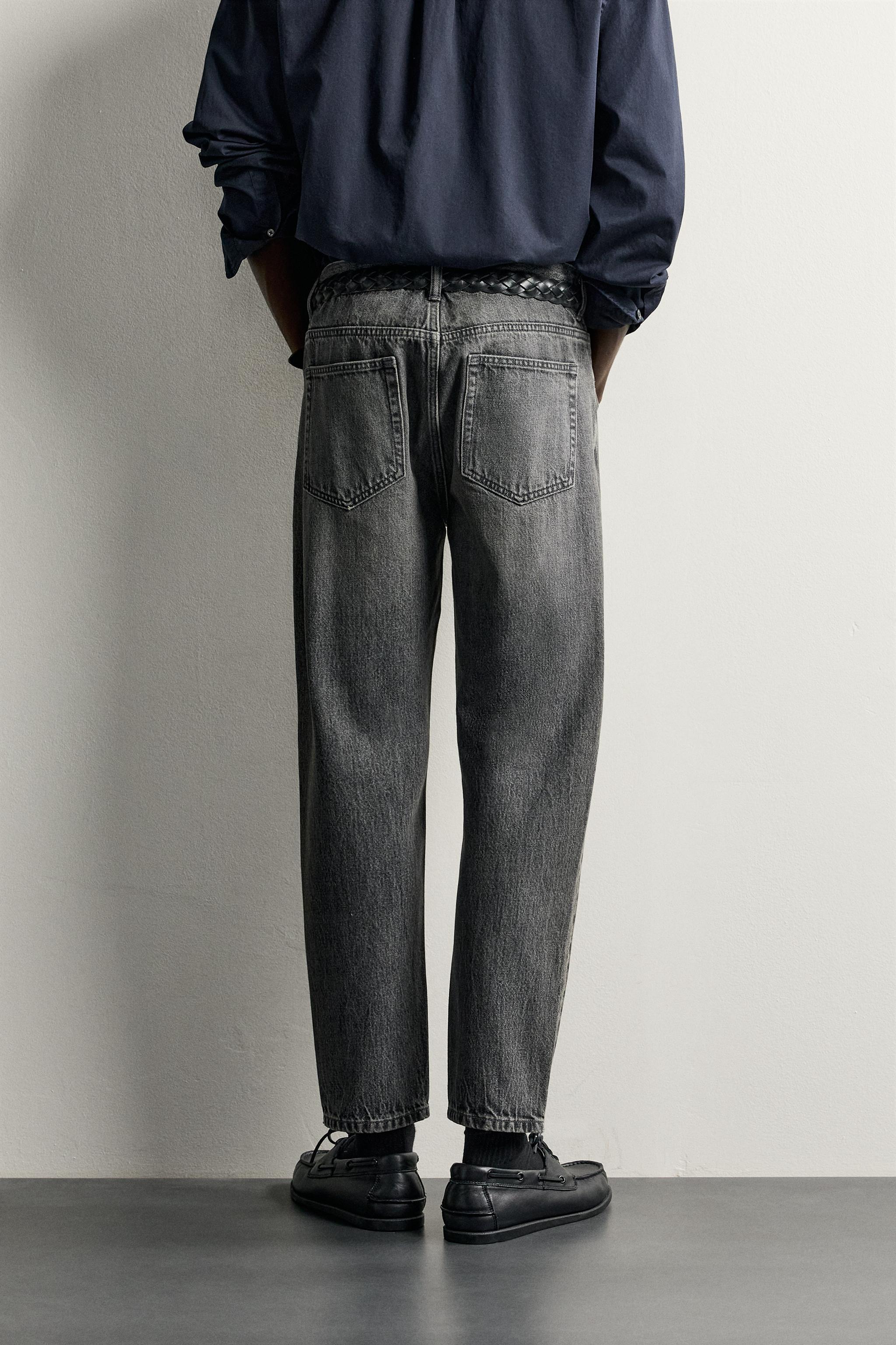 Zara CROP SLIM FIT JEAN görsel 3