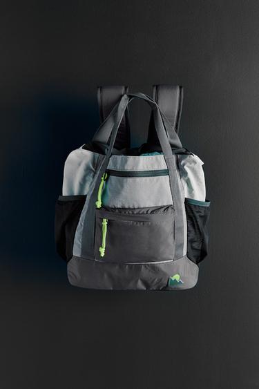 SNOW BUCKET BACKPACK - Grey by Zara