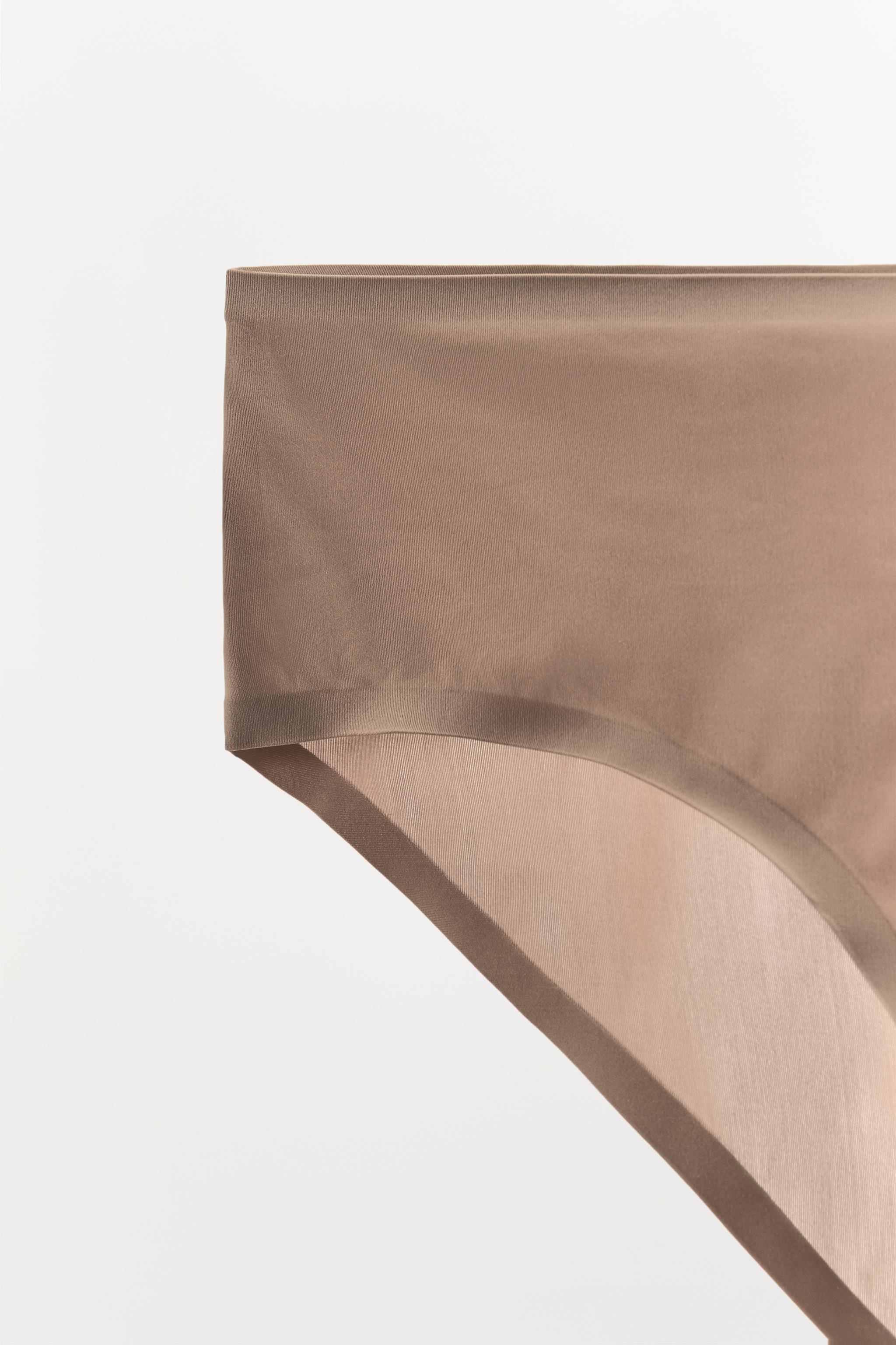 ZARA ハイウエスト ポリアミドショーツ 5919/509 HIGH WAIST PANTIES WITH POLYAMIDE - Black | ZARA United States
