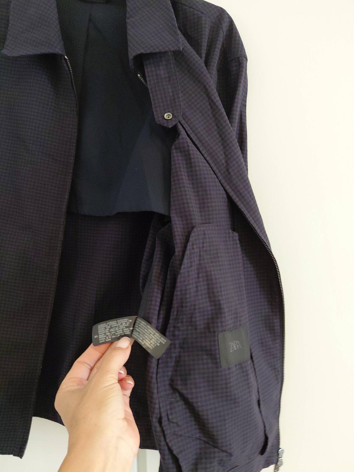REGULAR FIT CHECK JACKET - Image 7