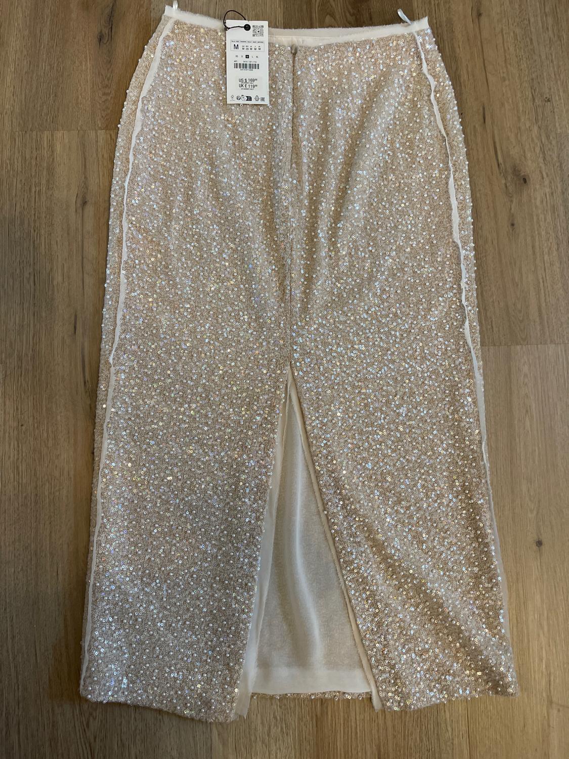 ZW COLLECTION SEQUIN PENCIL SKIRT - Image 2