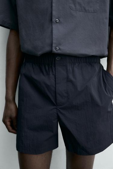 SHORT TECHNICAL BERMUDA SHORTS - Dark navy by Zara - Image 5