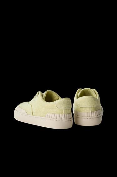 SNEAKER BAUMWOLLE - Gelb von Zara