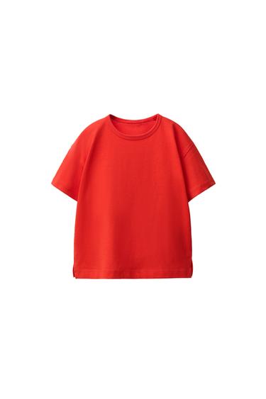 CAMISETA LISA - Vermello de Zara