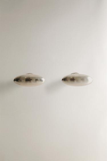 LOT BOUTONS MEUBLE MÉTAL BRILLANT (LOT DE 2) - Argent de Zara