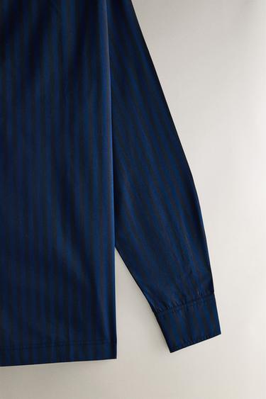 STRIPED SHIRT - Blue by Zara - Image 2
