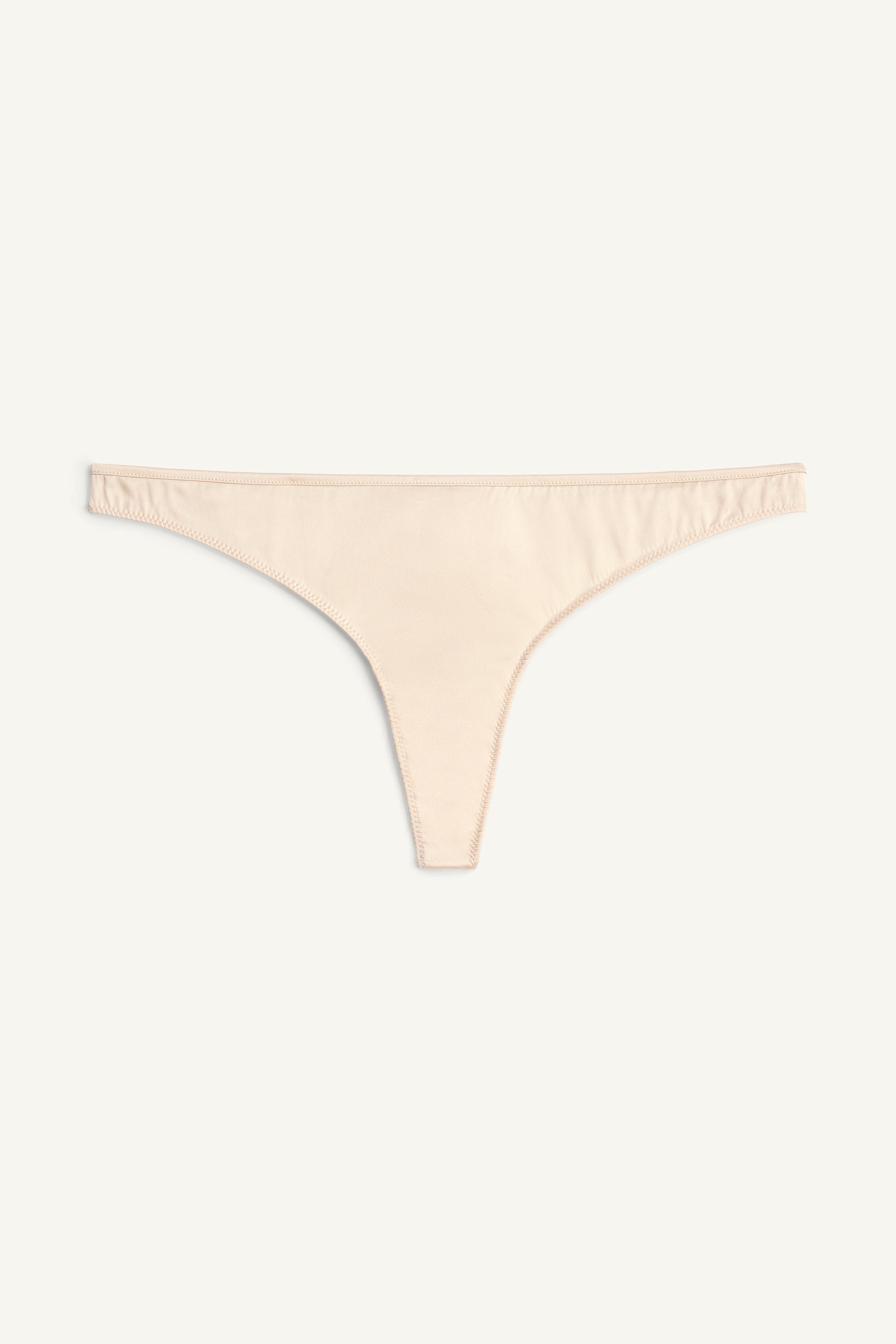 LIMITED EDITION SILK MINIMAL THONG