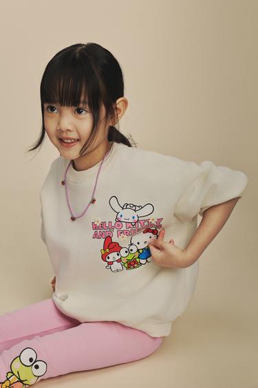 MARKET HELLO KITTY AND FRIENDS © SANRIO スウェットシャツホワイトZaraのMARKET HELLO KITTY AND FRIENDS © SANRIO スウェットシャツ - ホワイト