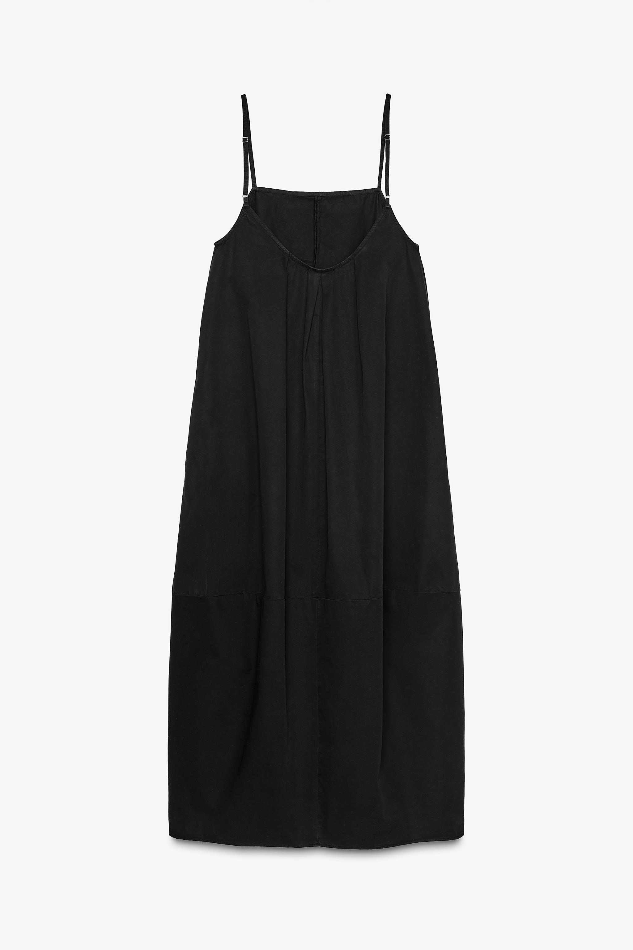スペイン発送 ZARA ロング丈のゆったりとしたドレス 今季新作！ ドレス＆ワンピース - レディース | ZARA 日本