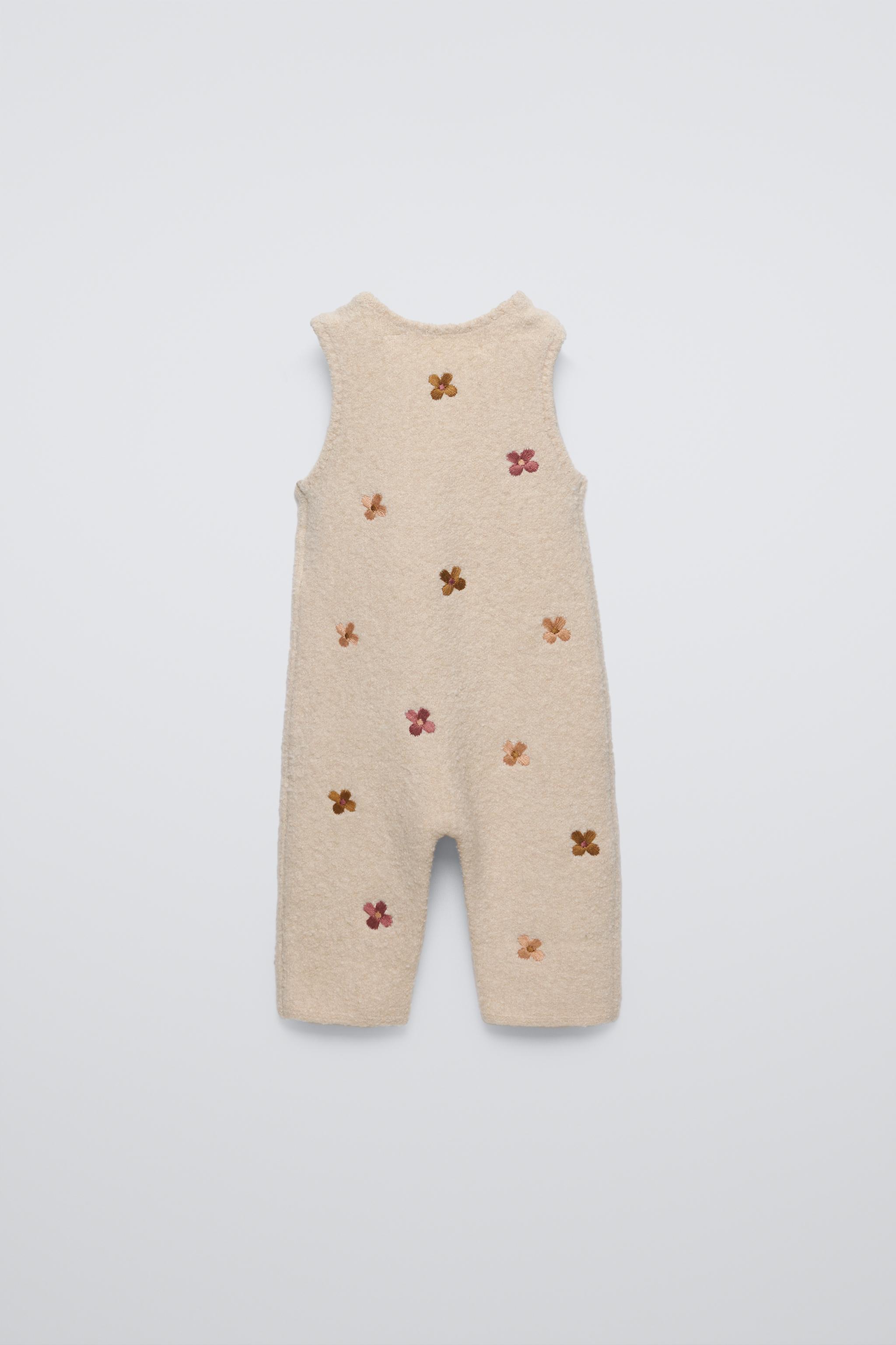 Zara offers girls FLOWY POLKA DOT OVERALLS 2-3 years