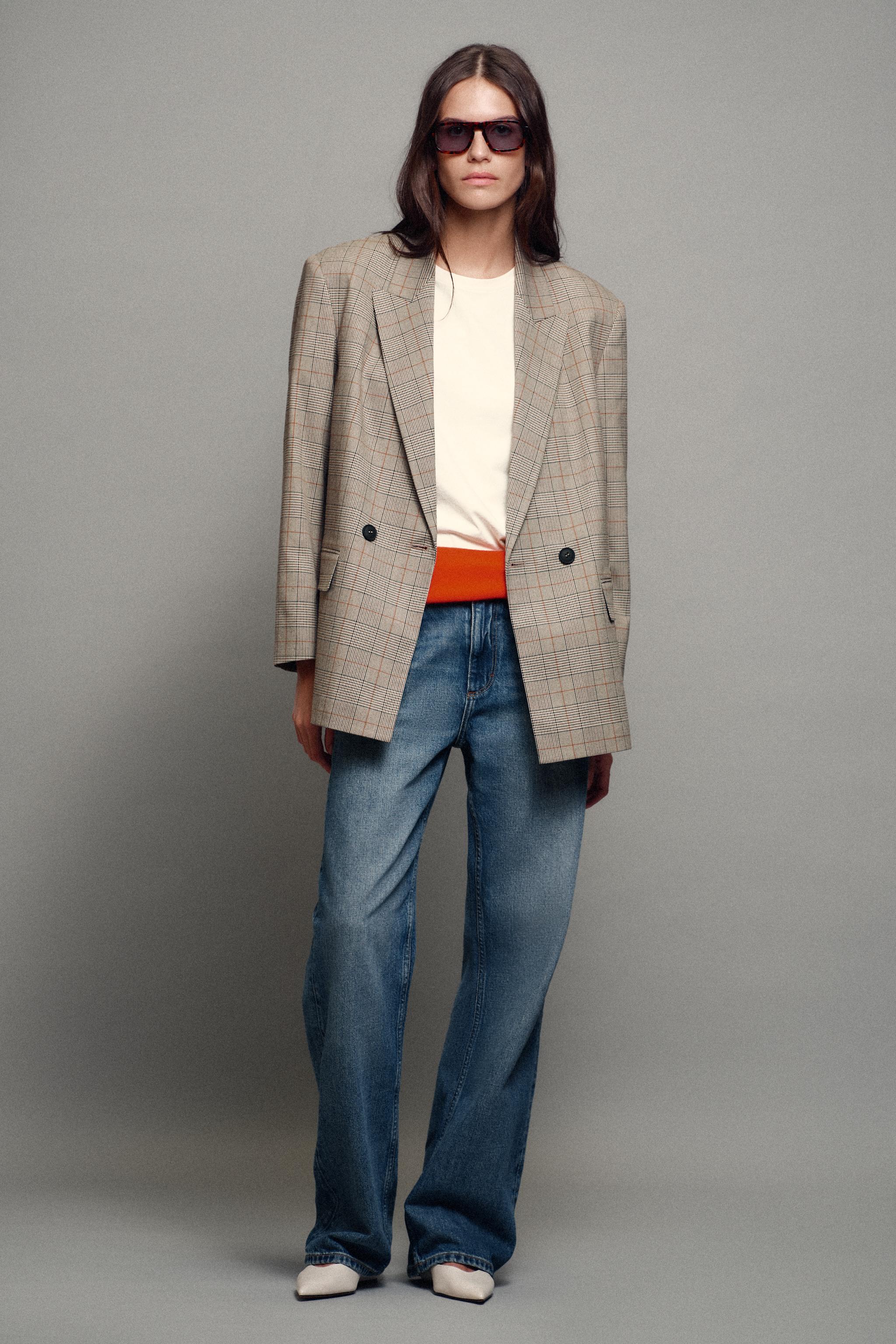 OVERSIZED DOUBLE-BREASTED BLAZER