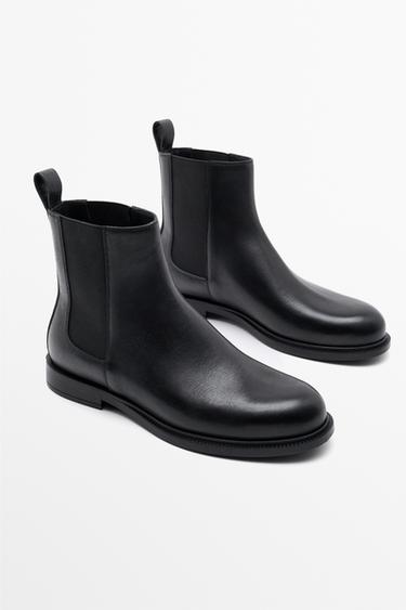 Leather Chelsea boots — Black 2