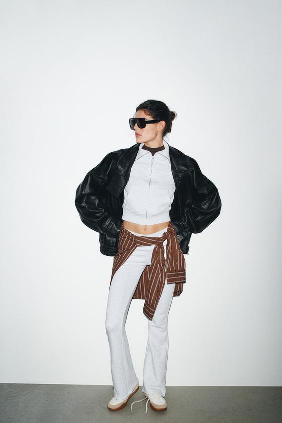 PANTALON MOLLETON ÉVASÉ