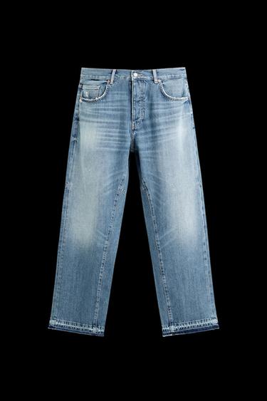 REWORKED RELAXED FIT JEANS - Blue by Zara - Image 0