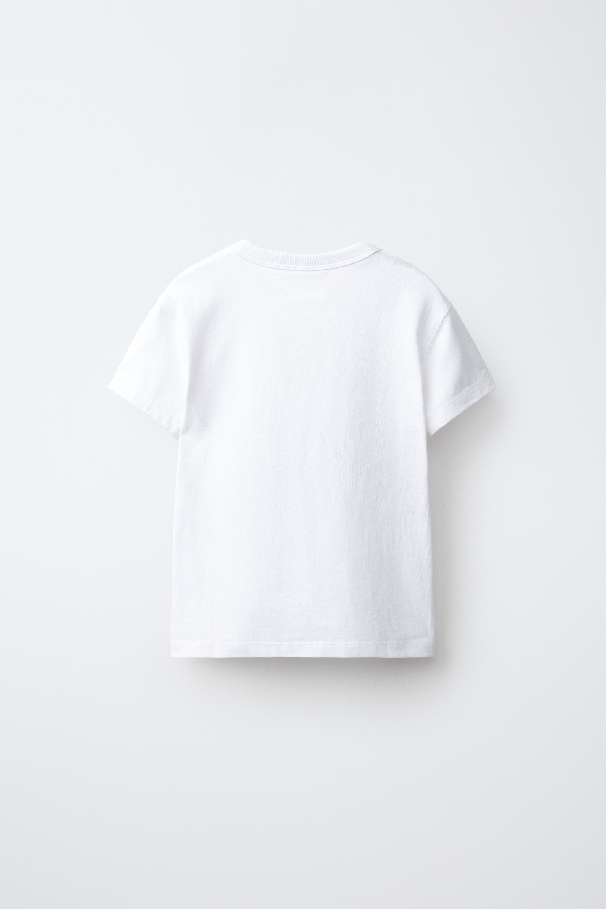 RUSTIC COTTON T-SHIRT — White