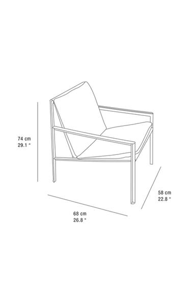 LEATHER ACCENT CHAIR - Beige-brown by Zara - Image 6
