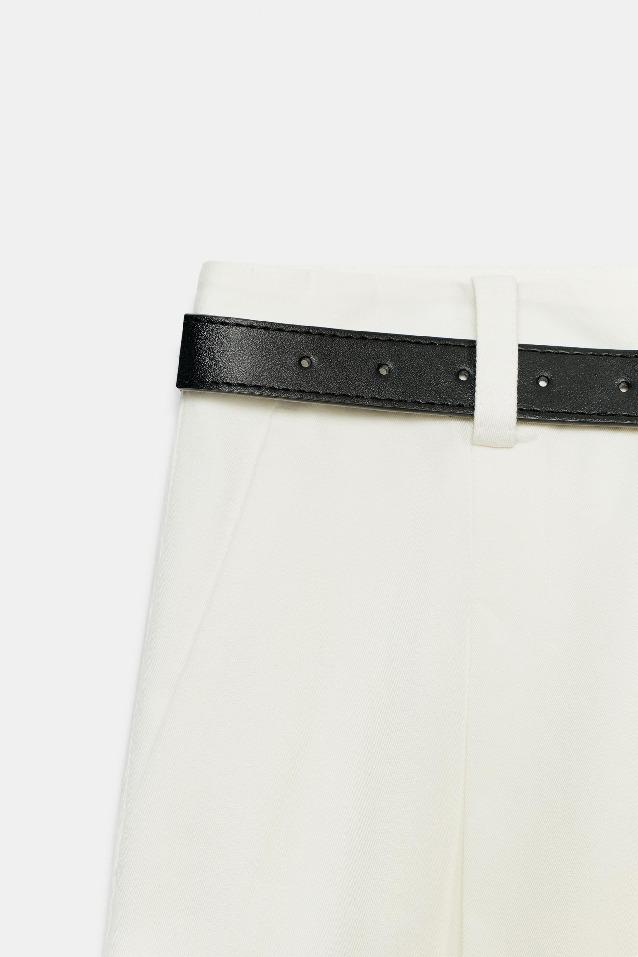BERMUDA LONG AVEC CEINTURE