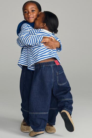 ZARA TIMELESS - BALLOON JEANS - Blue by Zara - Image 3