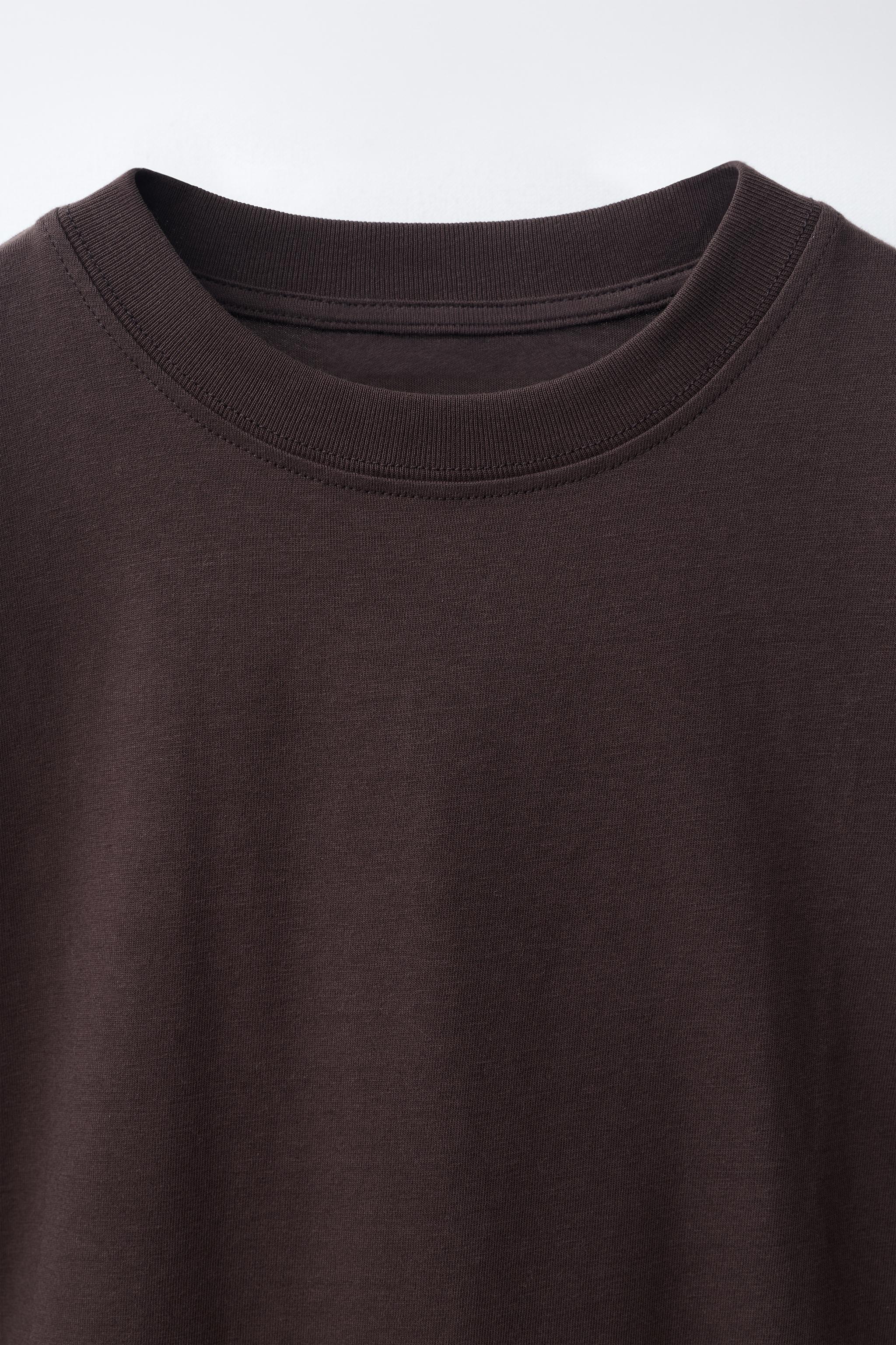 Детские футболки Zara THREE-PACK OF BASIC T-SHIRTS — фото 4