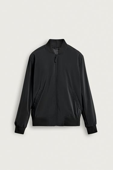 TECHNICAL BOMBER JACKET - Black by Zara