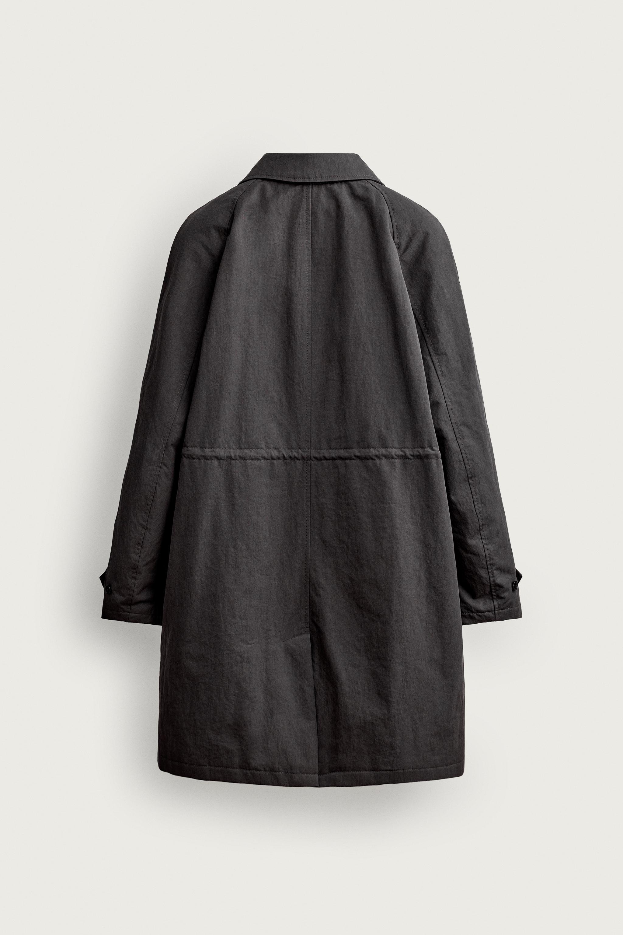 WATER-REPELLENT REGULAR FIT TRENCH COAT