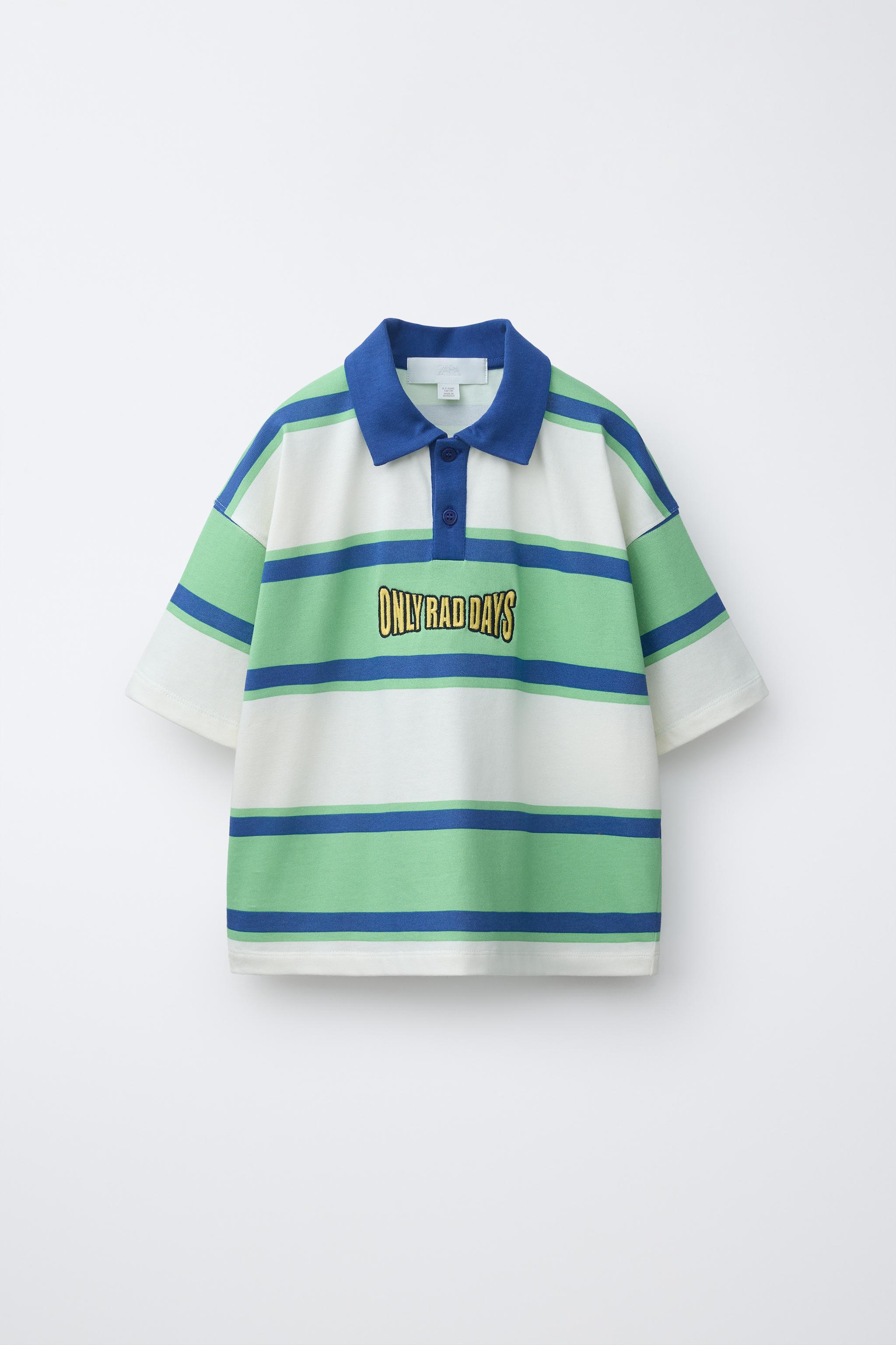 STRIPED SKATE POLO SHIRT
