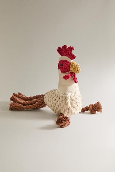 Zara HEN PET TOY - 紅色 - 圖片 0