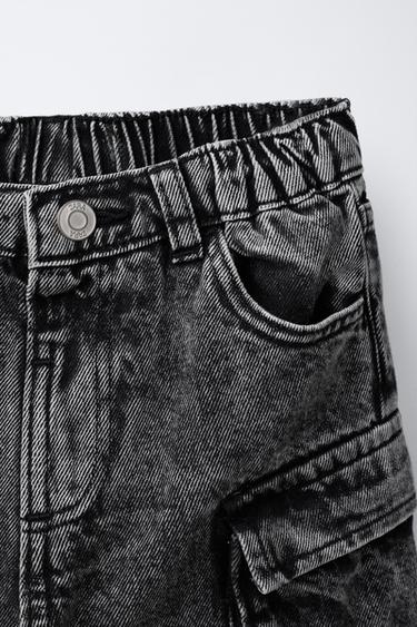 JEAN MULTICARGO - Gris de Zara - Image 2