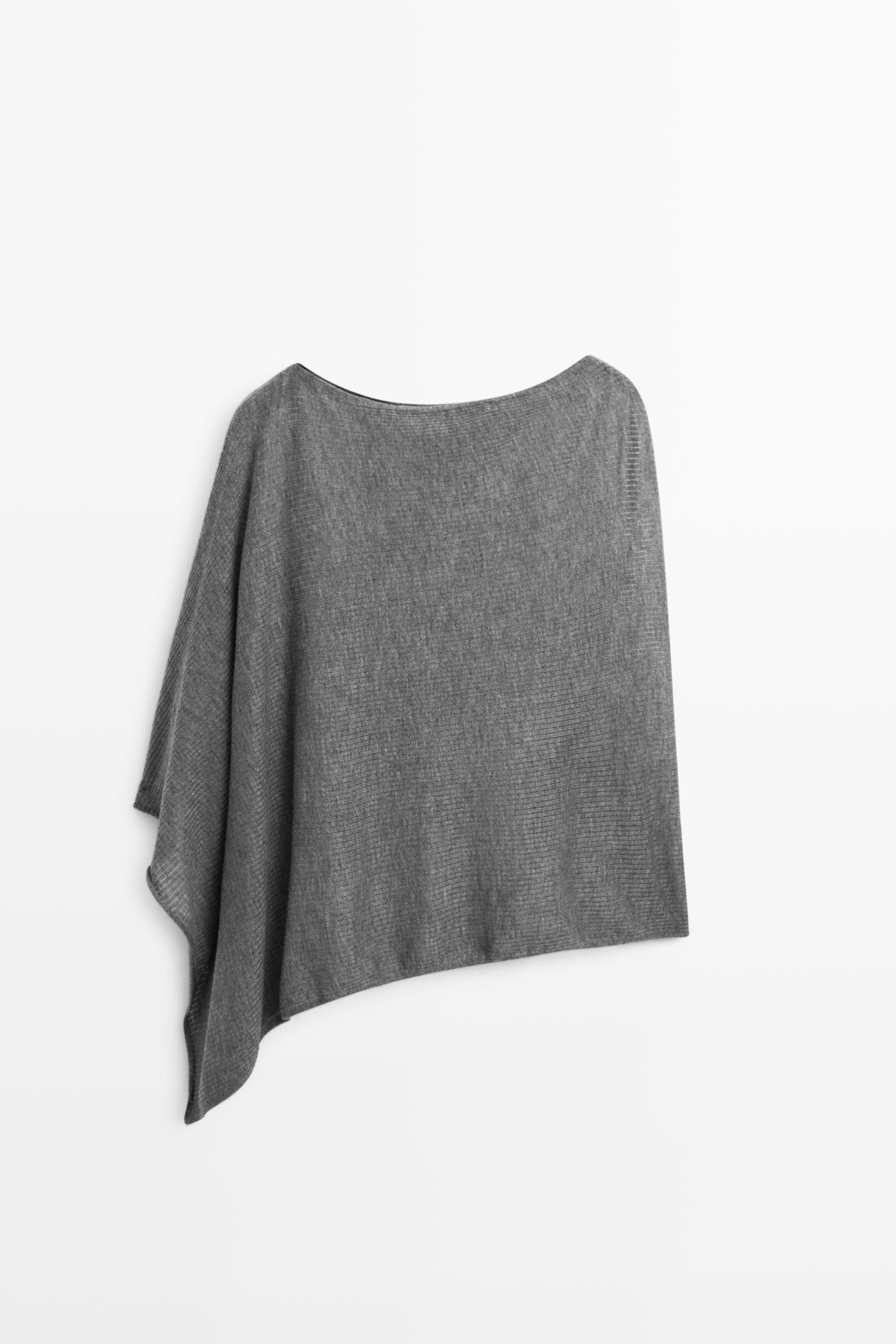 Cape en maille fine