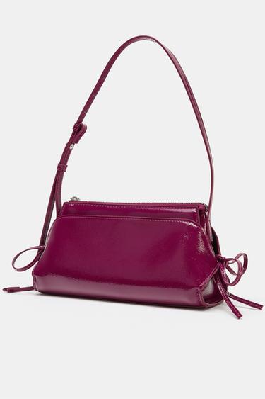 SHOULDER BAG WITH BOWS - 1-625 by Zara