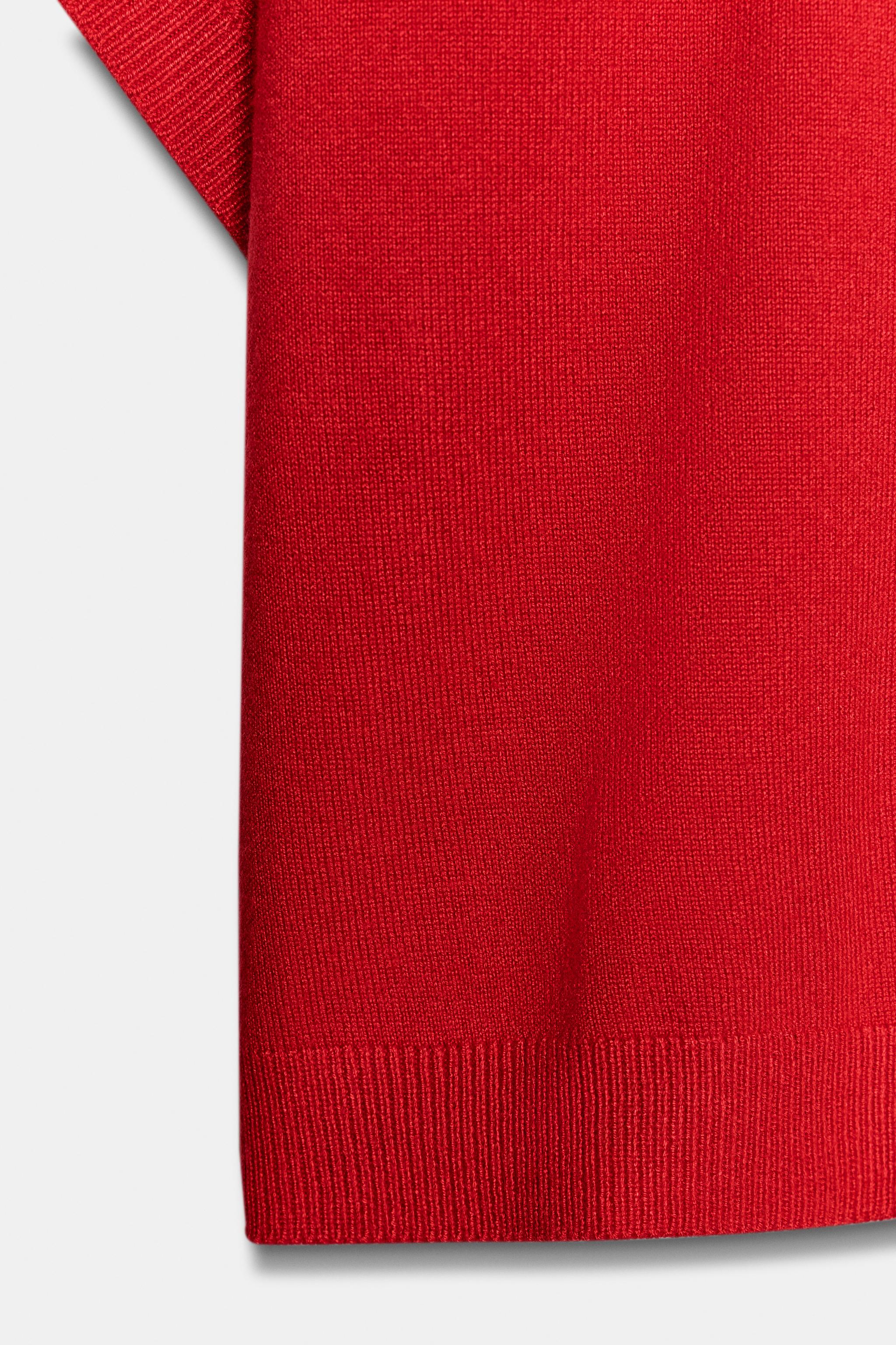 WIDE SLEEVE KNIT TOP