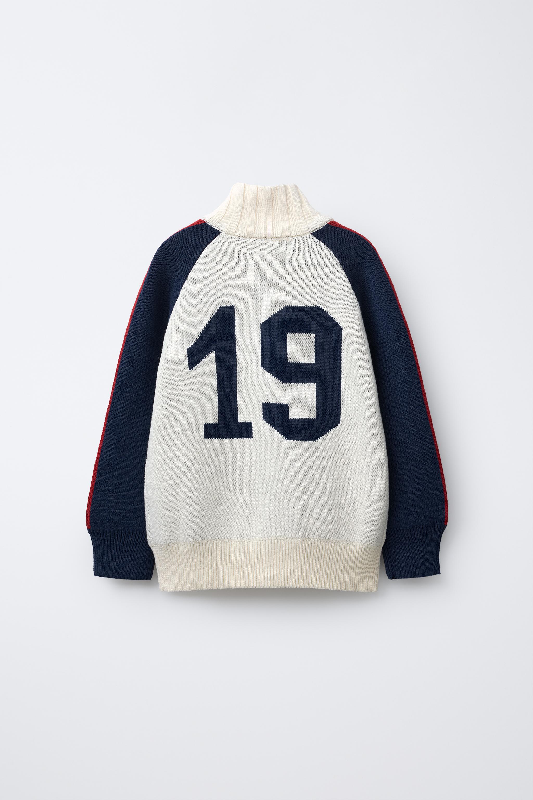 CHAMPION ® X ZARA KNIT CARDIGAN Ecru ZARA Saudi Arabia