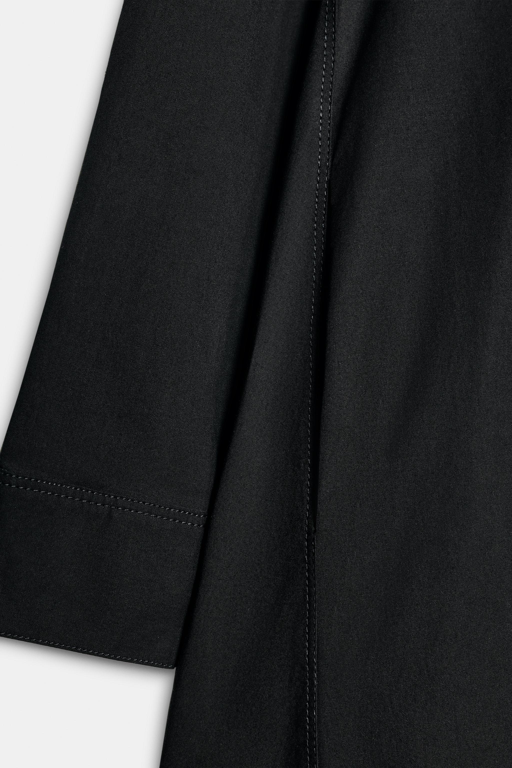 POPLIN SHIRT DRESS ZW COLLECTION