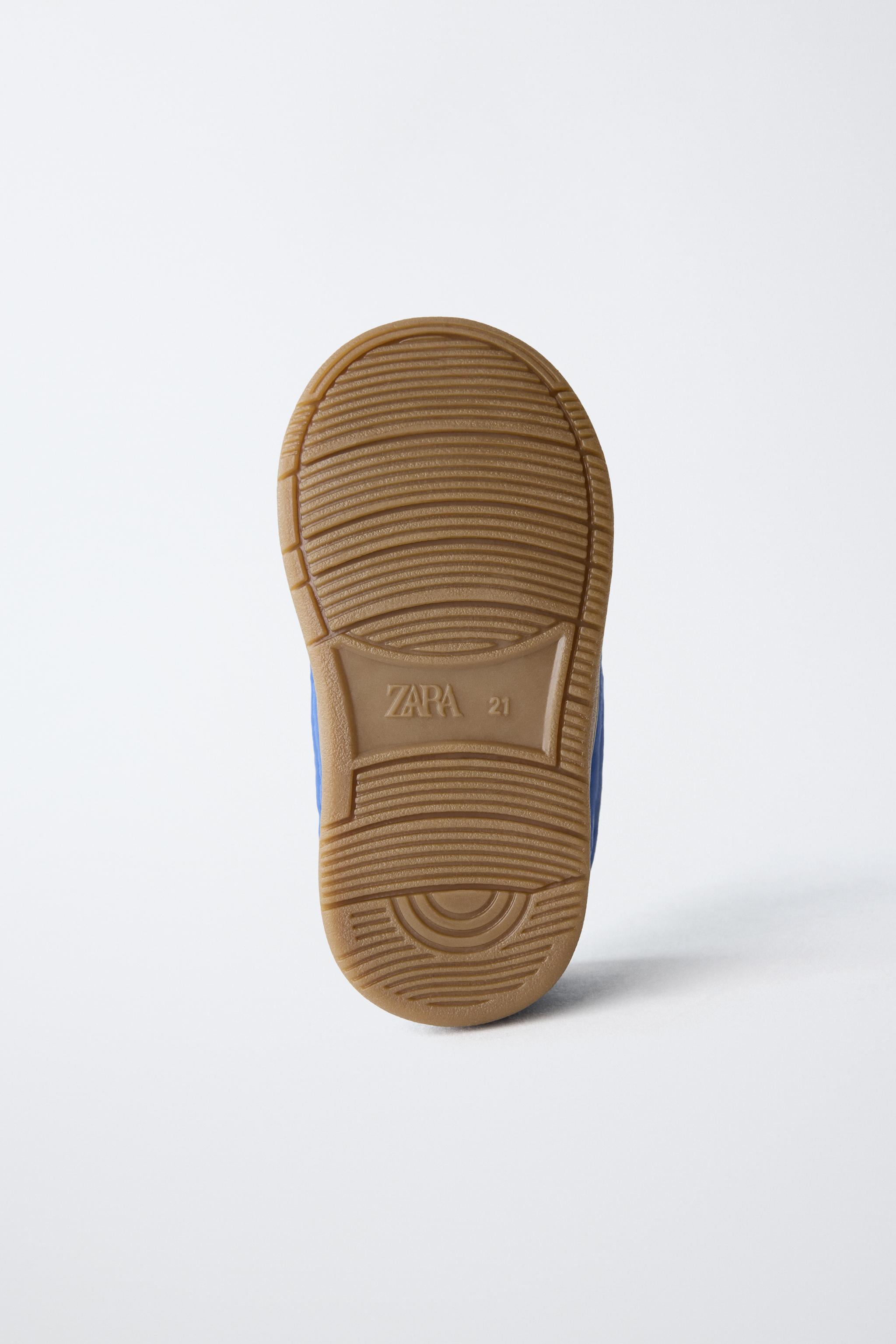 Детские кроссовки Zara RETRO BAREFOOT SNEAKERS — фото 8