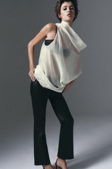 ORGANZA LACE TOP - 990 by Zara