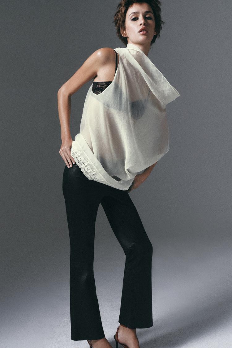 ORGANZA LACE TOP