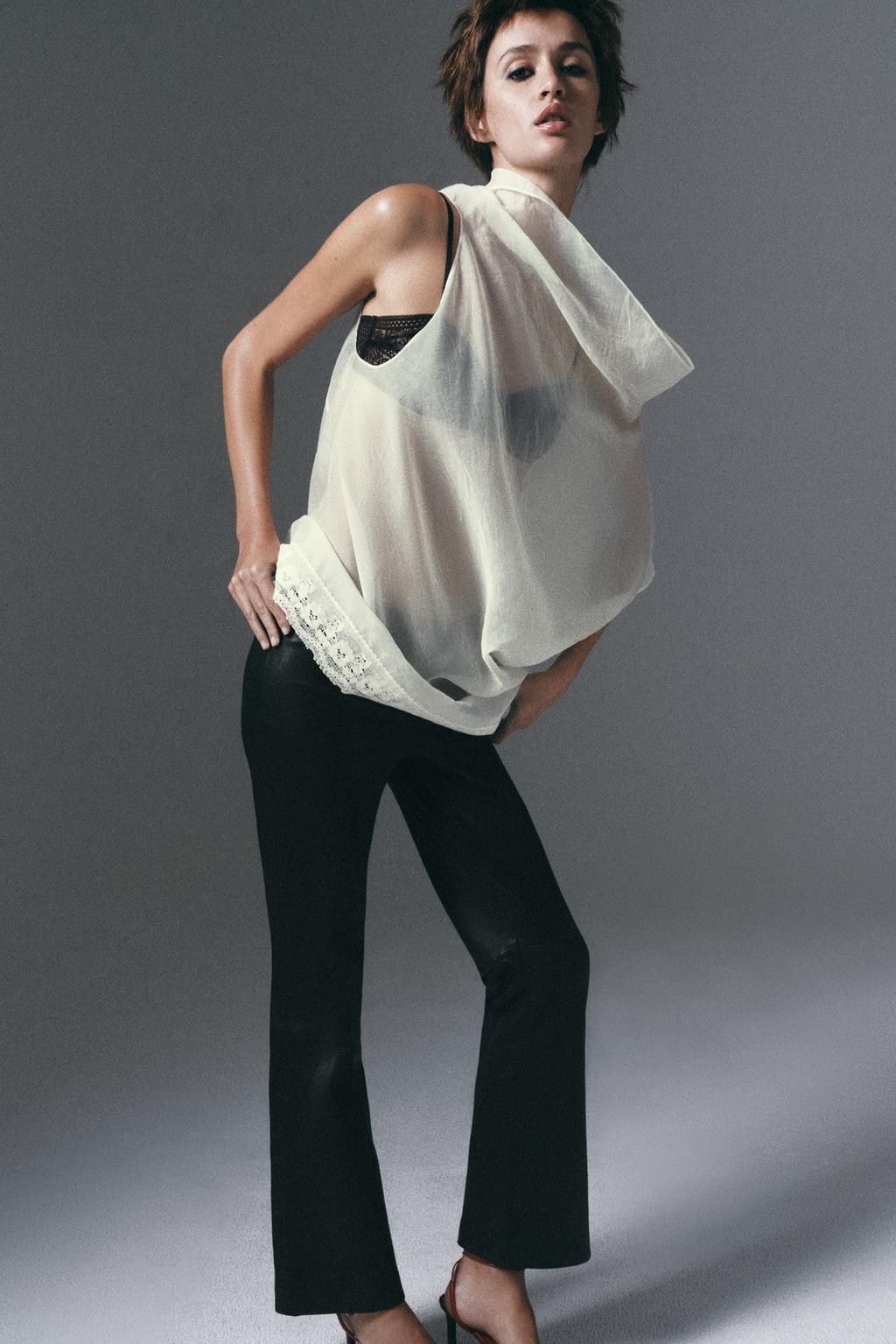 ORGANZA LACE TOP