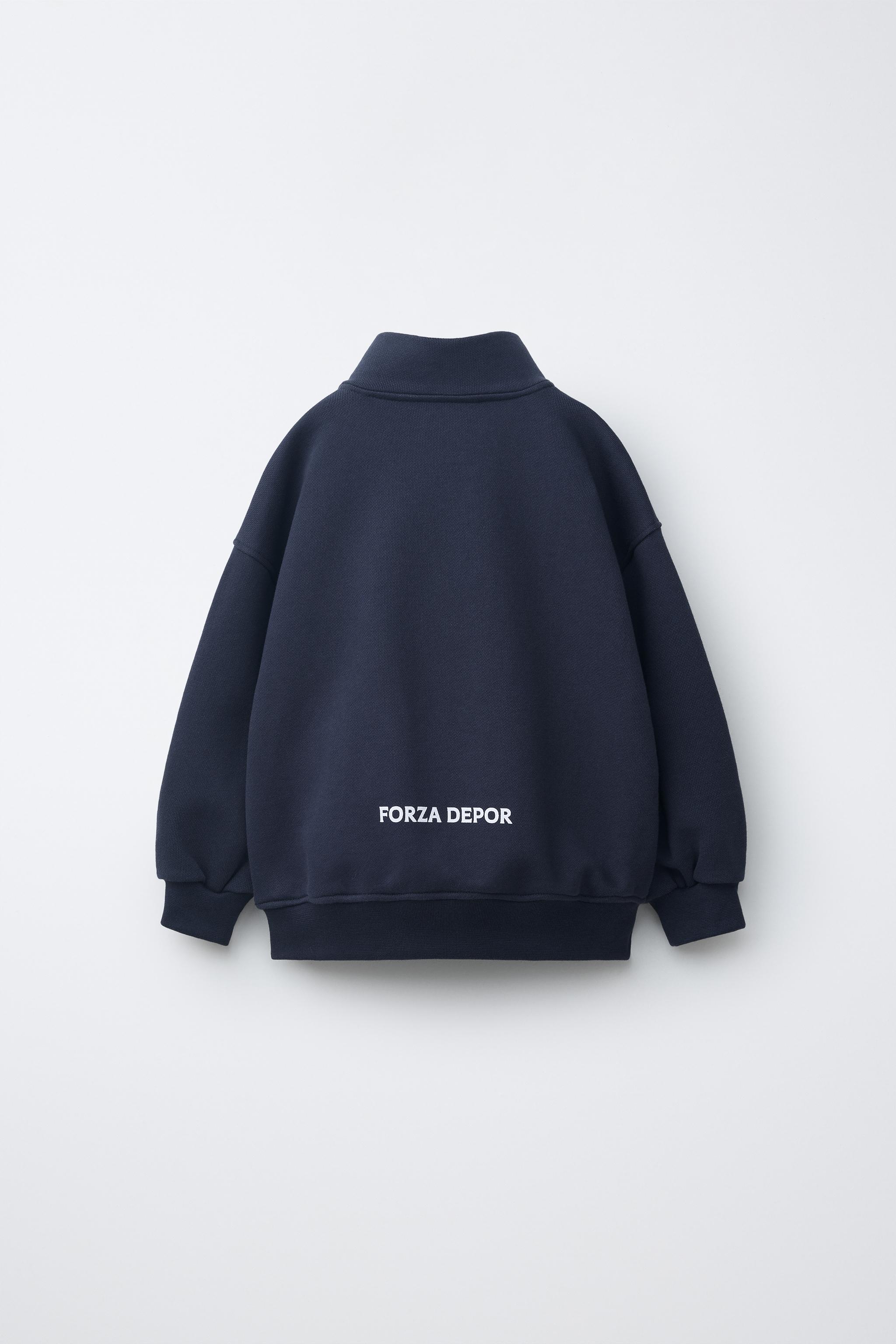 RC DEPORTIVO DE A CORUÑA CREST SWEATSHIRT — Navy blue