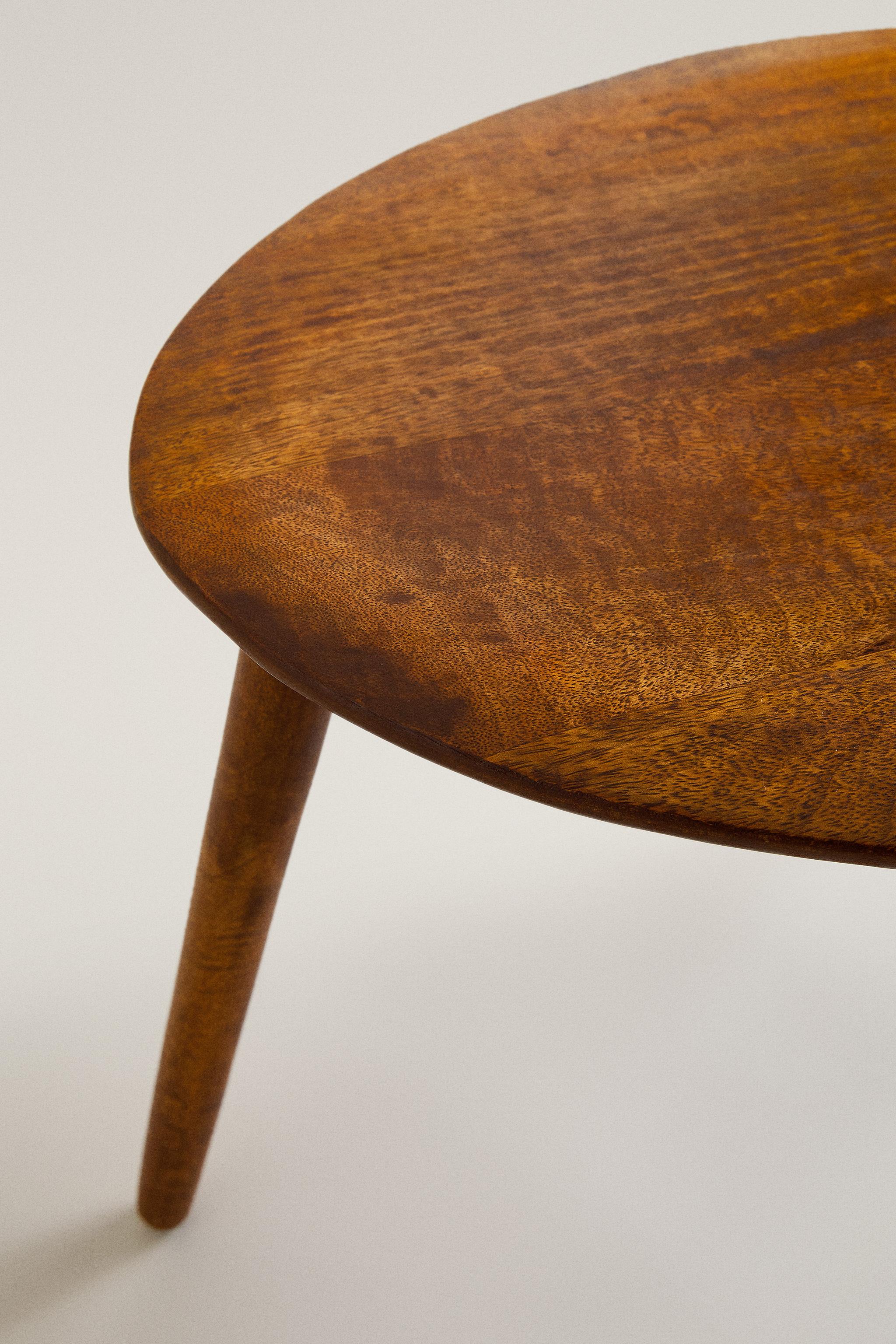 BEVELED WOOD COFFEE TABLE - Brown | ZARA United States